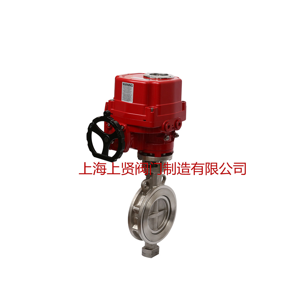 D973電動(dòng)對(duì)夾蝶閥